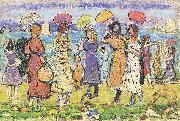 Sunny Day at the Beach Maurice Prendergast